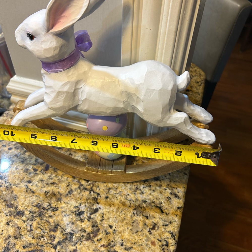 Lenox Rocking Easter Bunny Rabbit - Picture 3 of 7